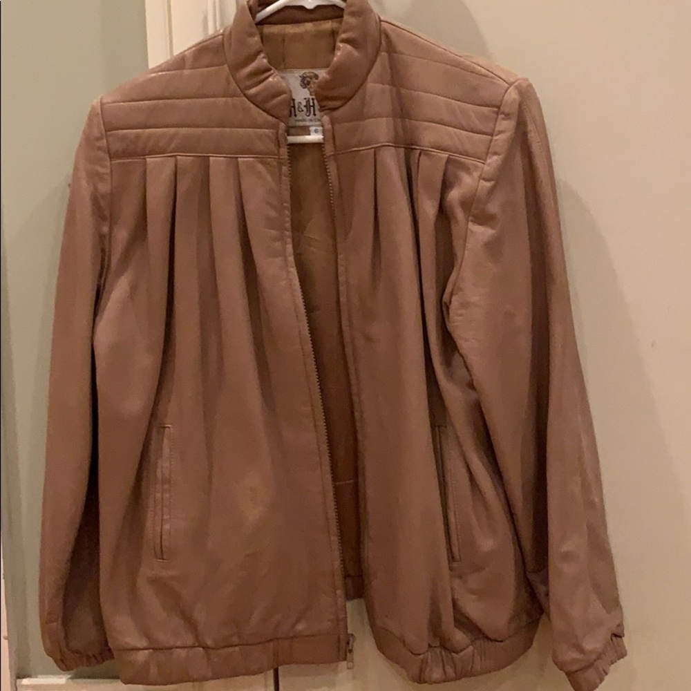 Tan Leather jacket